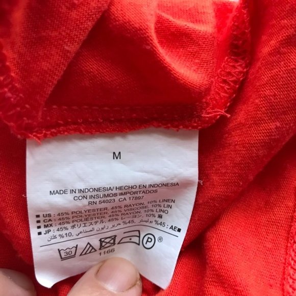 Old Navy Scoop Neck Hi-low Tank Sz M - Picture 7 of 8